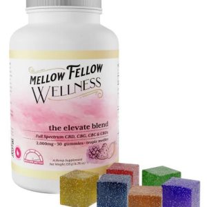 Mellow Fellow The Elevate Blend 2,000mg Gummies