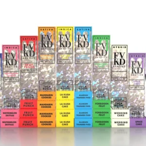 FVKD Exotics - 3.5g THC-A Rosin Disposable Vape - 9 Strains!